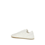 Prada Beige Lamb Ovis Aries Aries Low Top Sneakers