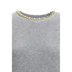 Prada Gray Cashmere Sweater