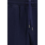 Brunello Cucinelli Blue Cotton Bermuda Shorts
