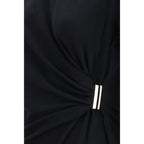 PINKO Black Cotton T-Shirt