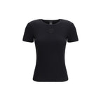 PINKO Black Cotton T-Shirt