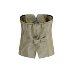 Forte_Forte Gold Cotton T-Shirt