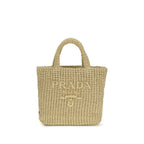 Prada Beige Viscose Handbag