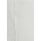Brooksfield White Linen Dress Shirt