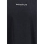 Maison Kitsuné Black Cotton T-Shirt