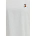 Maison Kitsuné White Cotton T-Shirt