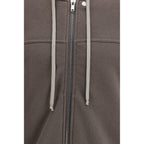 Rick Owens Brown Cotton Sweatshirt