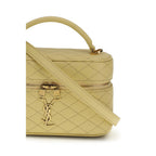Saint Laurent Bicolor Calf Leather Bos Taurus Handbag