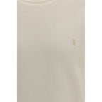 Saint Laurent Beige Cotton Sweatshirt