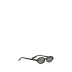 Alexander McQueen Black Acetate Sunglasses
