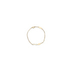 Saint Laurent Gold Brass Bracelet