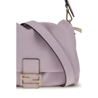 Fendi Purple Lamb Ovis Aries Aries Shoulder Bag