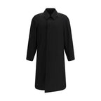 Prada Black Cotton Coat