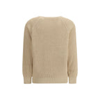 Saint Laurent Beige Cotton Sweatshirt