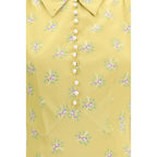 Alessandra Rich Bicolor Silk Casual Dress