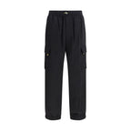 Fendi Black Polyamide Cargo Pants