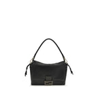 Fendi Black Lamb Ovis Aries Aries Shoulder Bag