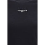 Maison Kitsuné Black Cotton T-Shirt