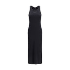 Maison Kitsuné Black Cotton Casual Dress
