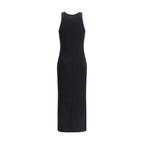 Maison Kitsuné Black Cotton Casual Dress