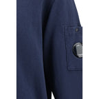 C.P. Company Blue Cotton Sweatshirt