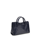 Balenciaga Blue Lamb Ovis Aries Aries Shoulder Bag