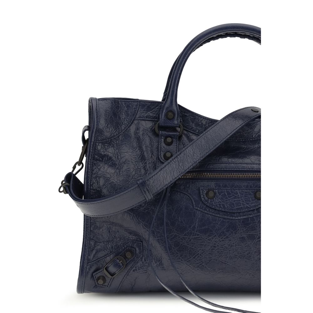 Balenciaga Blue Lamb Ovis Aries Aries Shoulder Bag