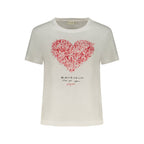Desigual Bianco Cotton Women T-Shirt