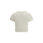 Maison Kitsuné Beige Cotton T-Shirt