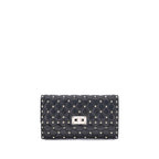 Valentino Garavani Black Lamb Ovis Aries Aries Shoulder Bag