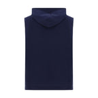 Brunello Cucinelli Blue Cotton Sweatshirt
