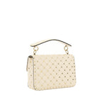 Valentino Garavani Beige Lamb Ovis Aries Aries Shoulder Bag