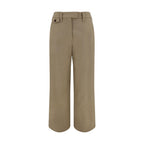 Brunello Cucinelli Beige Cotton Casual Pants