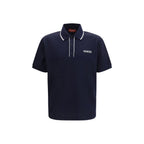 Gucci Blue Cotton Polo Shirt