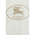 Burberry White Cotton Sportswear