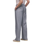 Street One Blue Polyester Casual Pants