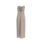 Magda Butrym Brown Lyocell Casual Dress