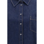 Max Mara Blue Denim Shirt
