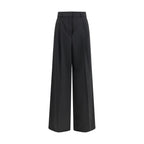 Max Mara Black Polyester Pants