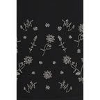 Max Mara Black Polyester Mini Skirt