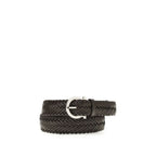 Ferragamo Brown Calf Leather Bos Taurus Regular Belt