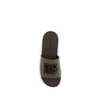 Dolce & Gabbana Bicolor Cotton Flat Sandals