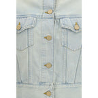 Jacob Cohen Blue Cotton Denim Jacket