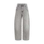 Jacob Cohen Gray Cotton Relaxed Fit Jeans