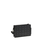 MCM Black Calf Leather Bos Taurus Shoulder Bag