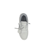 Off-White White Calf Leather Bos Taurus Low Top Sneakers