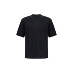 Cruciani Black Cotton T-Shirt