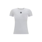 Marine Serre White Cotton T-Shirt