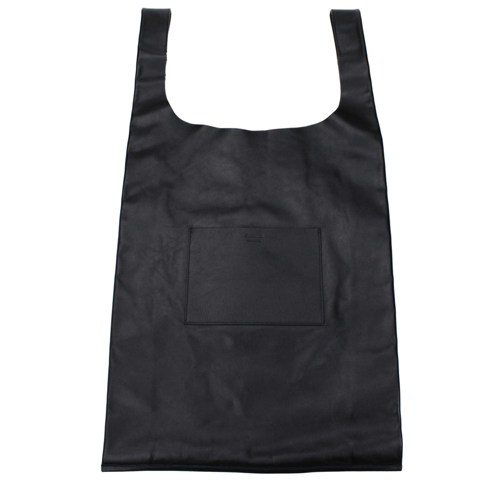 Jil Sander Black Leather Handbag