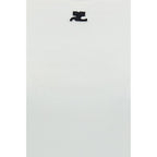Courrèges White Cotton T-Shirt